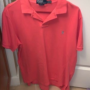 Pink polo XL custom fit